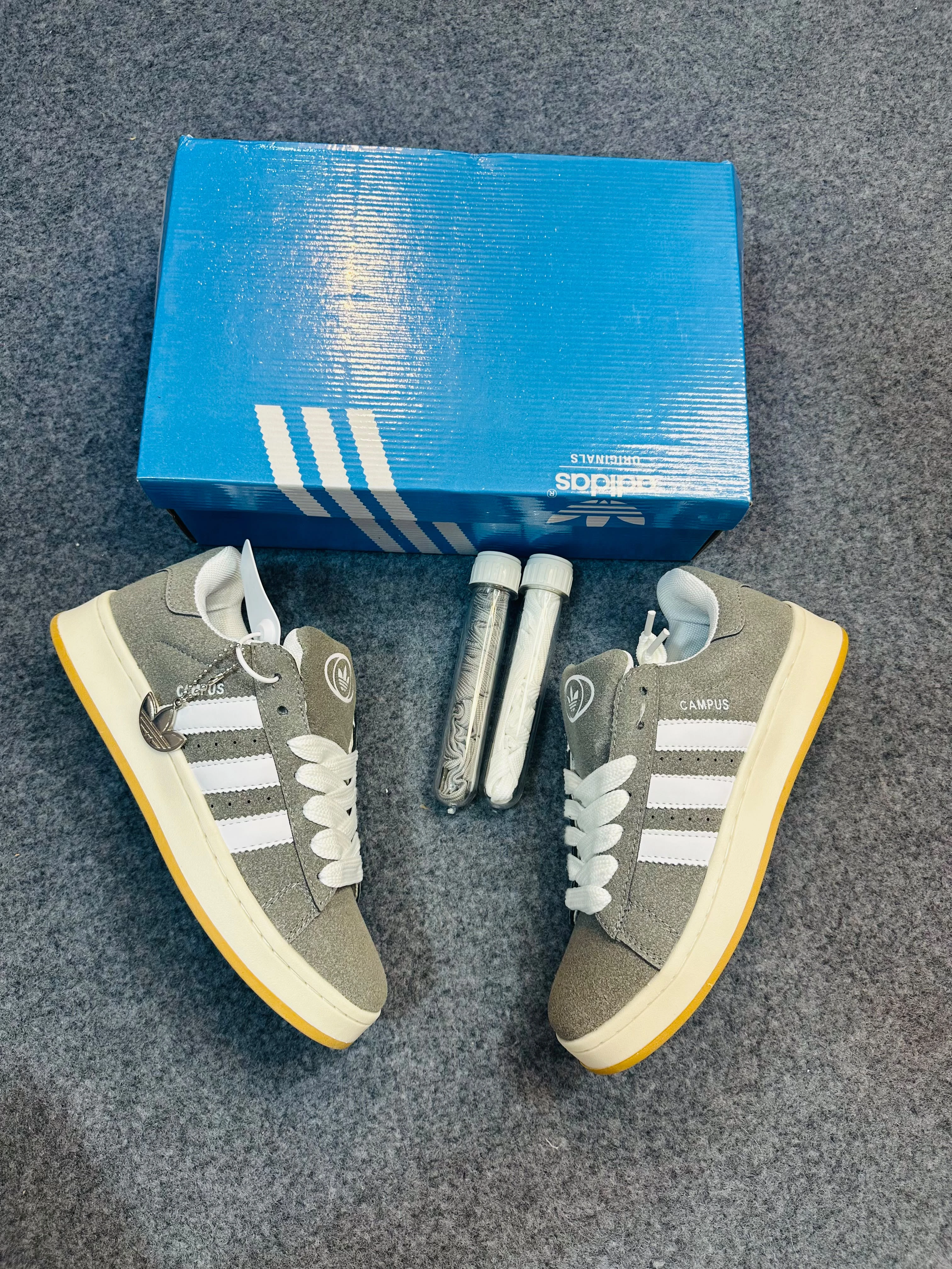 Adidas Campus 00s Grey Gum Sneakers | Nidas Bangladesh
