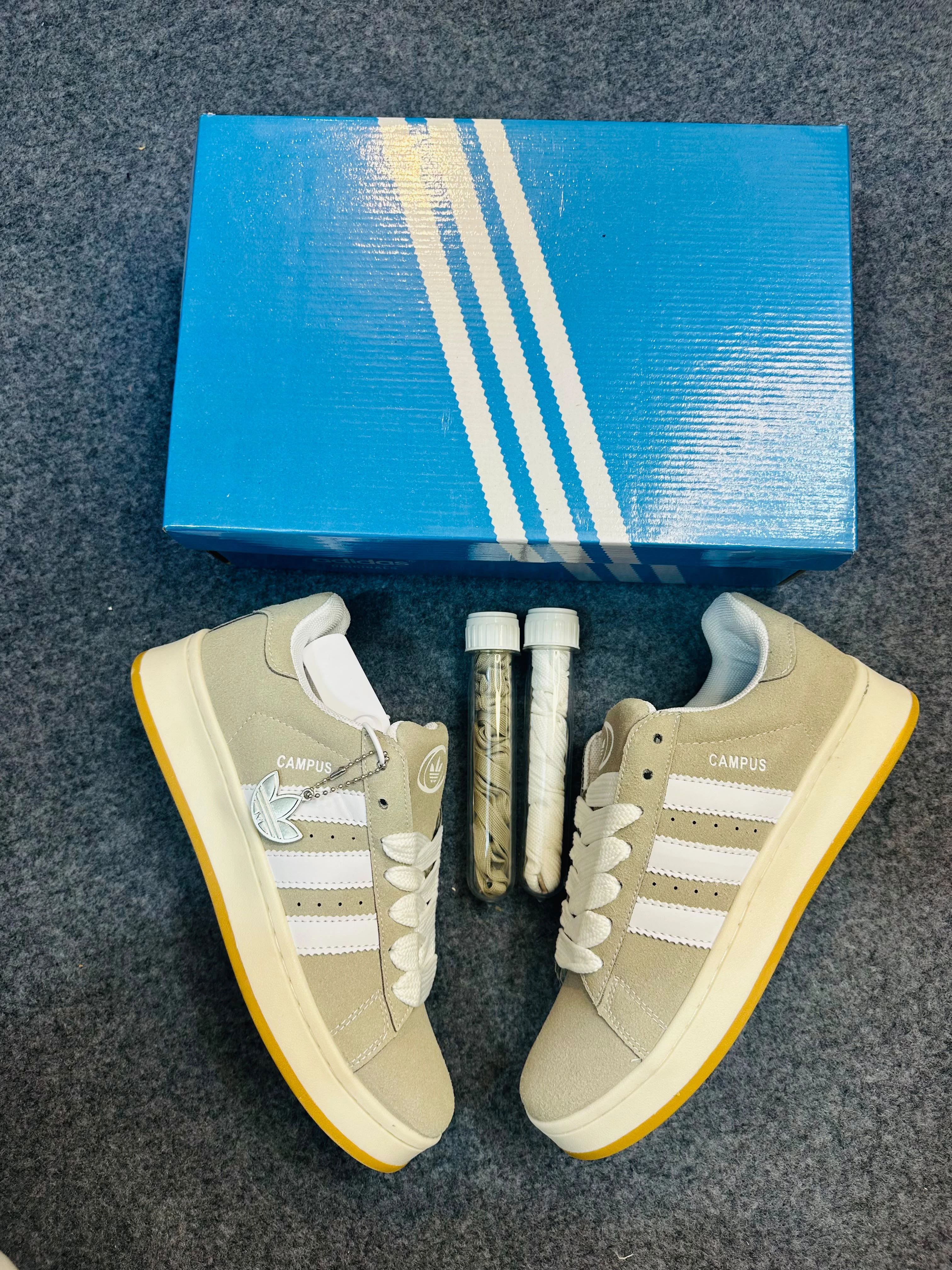 Adidas Campus 00s Grey Gum Sneakers | Nidas