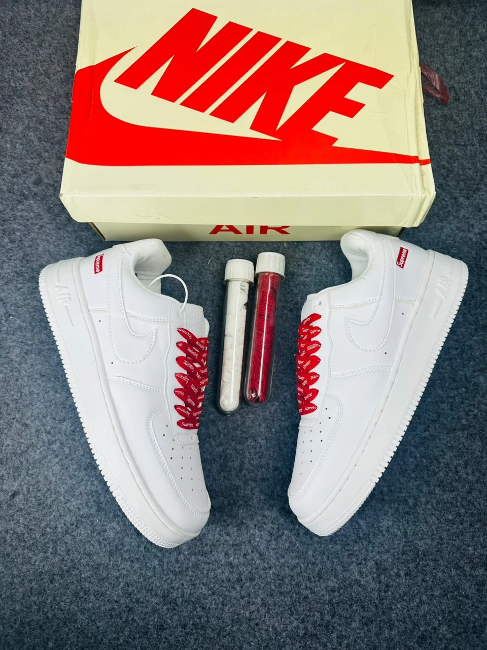 Nike Air Force 1 Low Supreme White oem